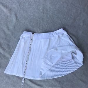 White Tennis Skort